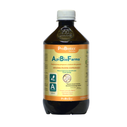 ApiBioFarma - dla zdrowia pszczół - 0,5 litra - ekologiczna hodowla pszczół