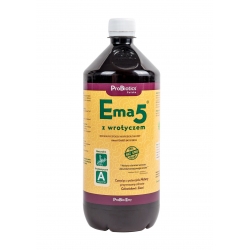 Ema5 z wrotyczem - 1 litr/10a (eko środek na pędraki, opuchlaki,  drutowce, itp.)