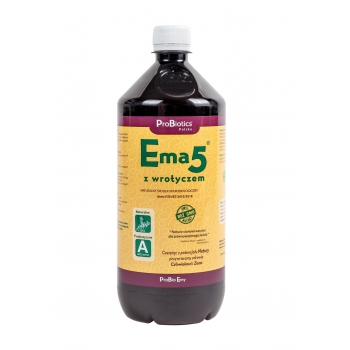 Ema5 z wrotyczem - 1 litr/10a (eko środek na pędraki, opuchlaki,  drutowce, itp.)