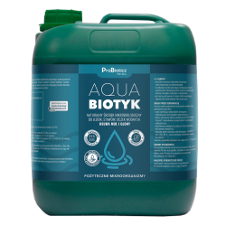 AQUABIOTYK - Naturalny środek mikrobiologiczny do jezior, stawów, oczek wodnych 5L