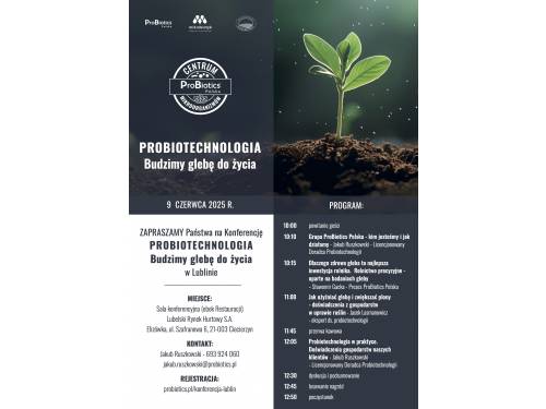 Budzimy glebę do życia! Bezpłatna konferencja